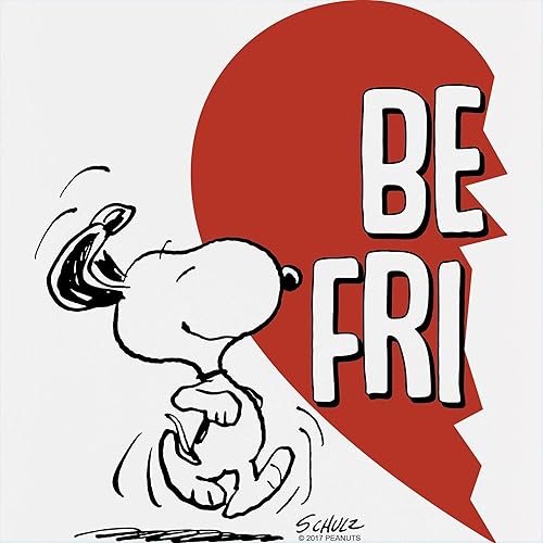 Miniatura 3 de CafePress Peanuts Best Friends Heart - Taza con leche (17 oz)