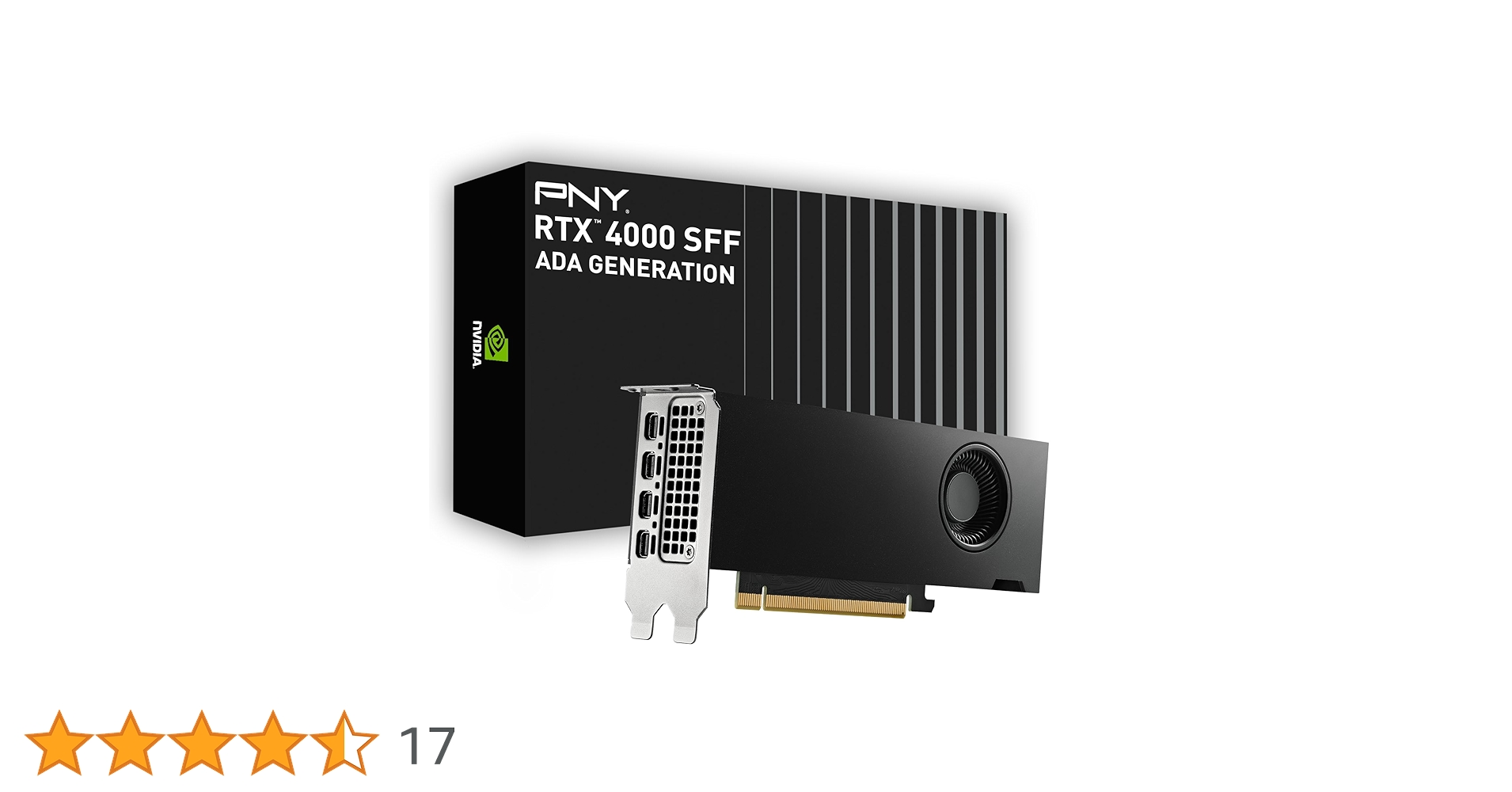 Amazon | PNY NVIDIA RTX 4000 SFF Ada Gen。 | ピーエヌワイ