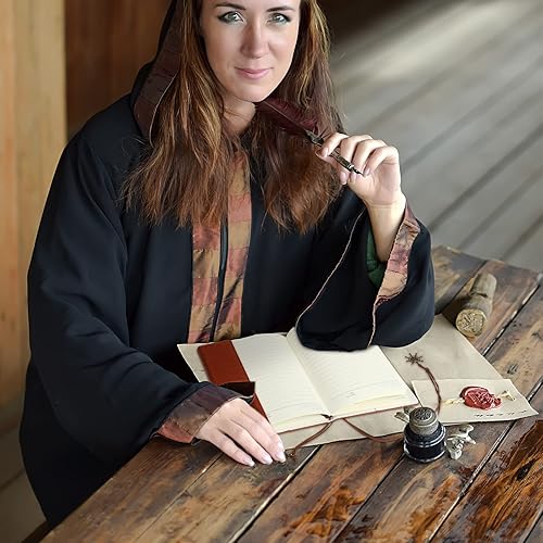 Miniatura 7 de Diario de cuero para regalo de Navidad, diario vintage recargable, cuaderno de escritura de cuero de parte de mamá, diario de cuero grabado para