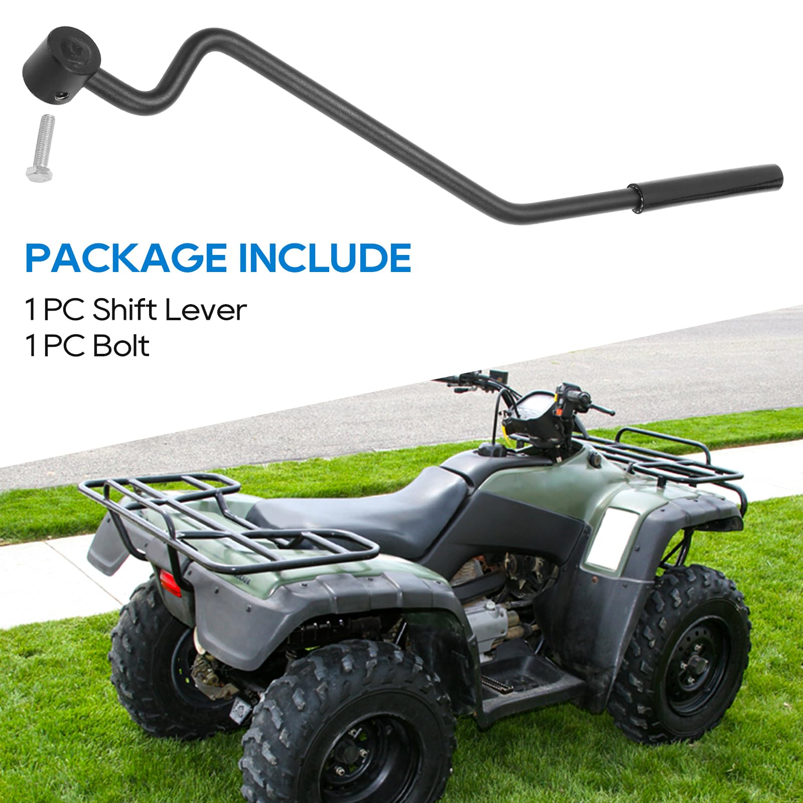 Armor Tech Gear Shift Lever For 2005-2011 Honda TRX500 Foreman ATV (Standard Shift Models Only)
