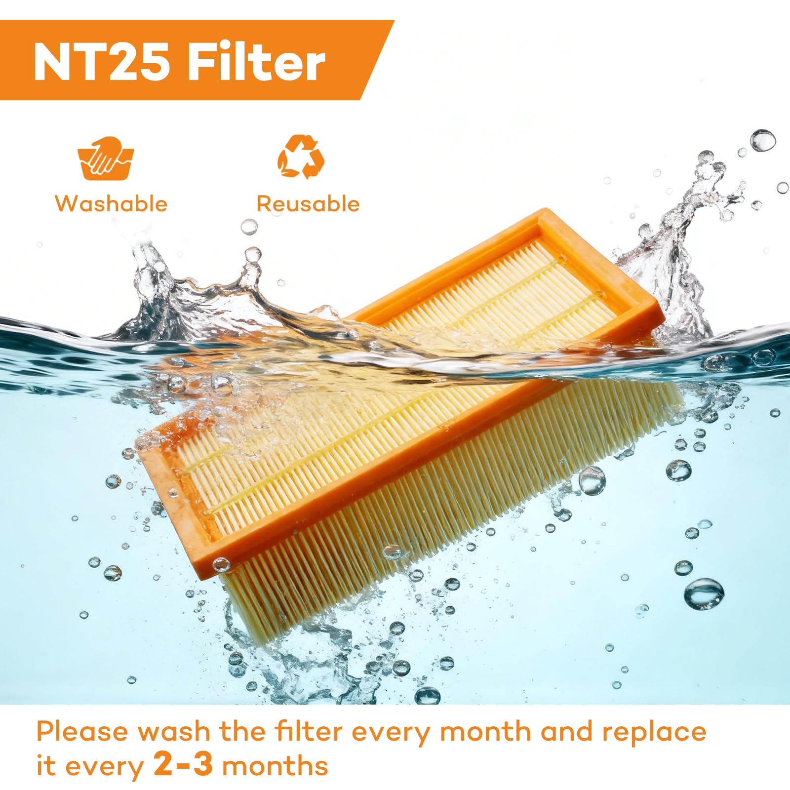 リフレクッションフィルター 2 peças de filtro para Hilti VC 20 U VC 40 U UM (LF 4), para peças