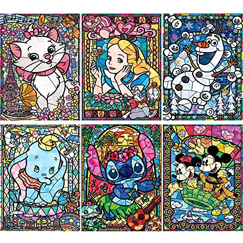 Kyduu 6 Pack DIY 5D Diamond Painting Full by Numbers Kits, Full Drill Diamonds Painting Embroidery, color