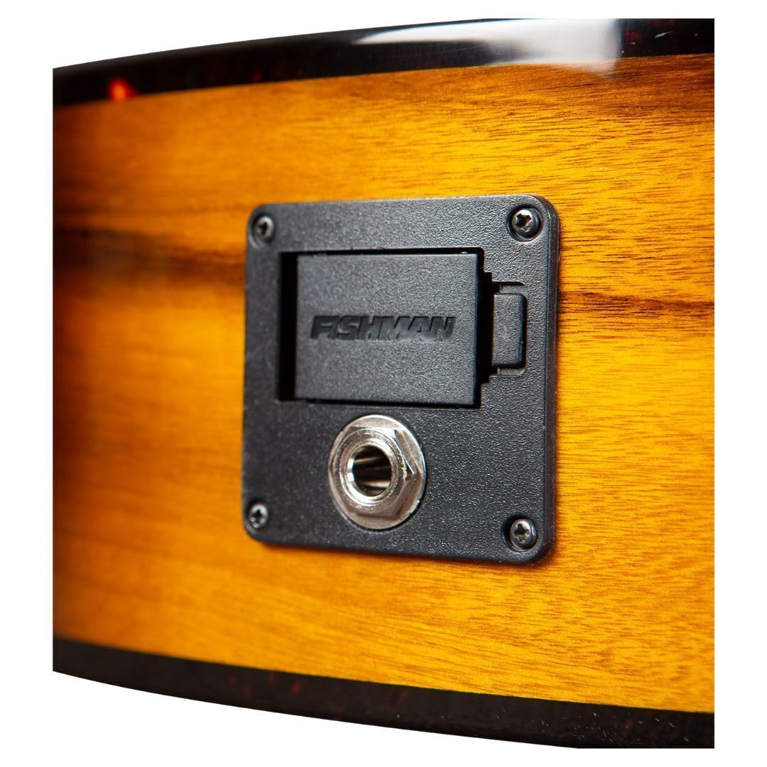 Breedlove Pursuit Exotic S Concertina Tigers Eye CE 6-String Right-Handed Acoustic Electric Guitar with Solid Myrtlewood Top and African Mahogany Neck - Image 6