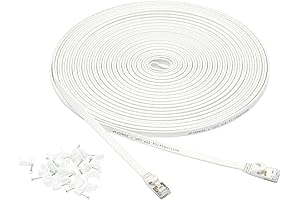 Amazon Basics RJ45 Cat 7 50 Ft Ethernet Patch Cable