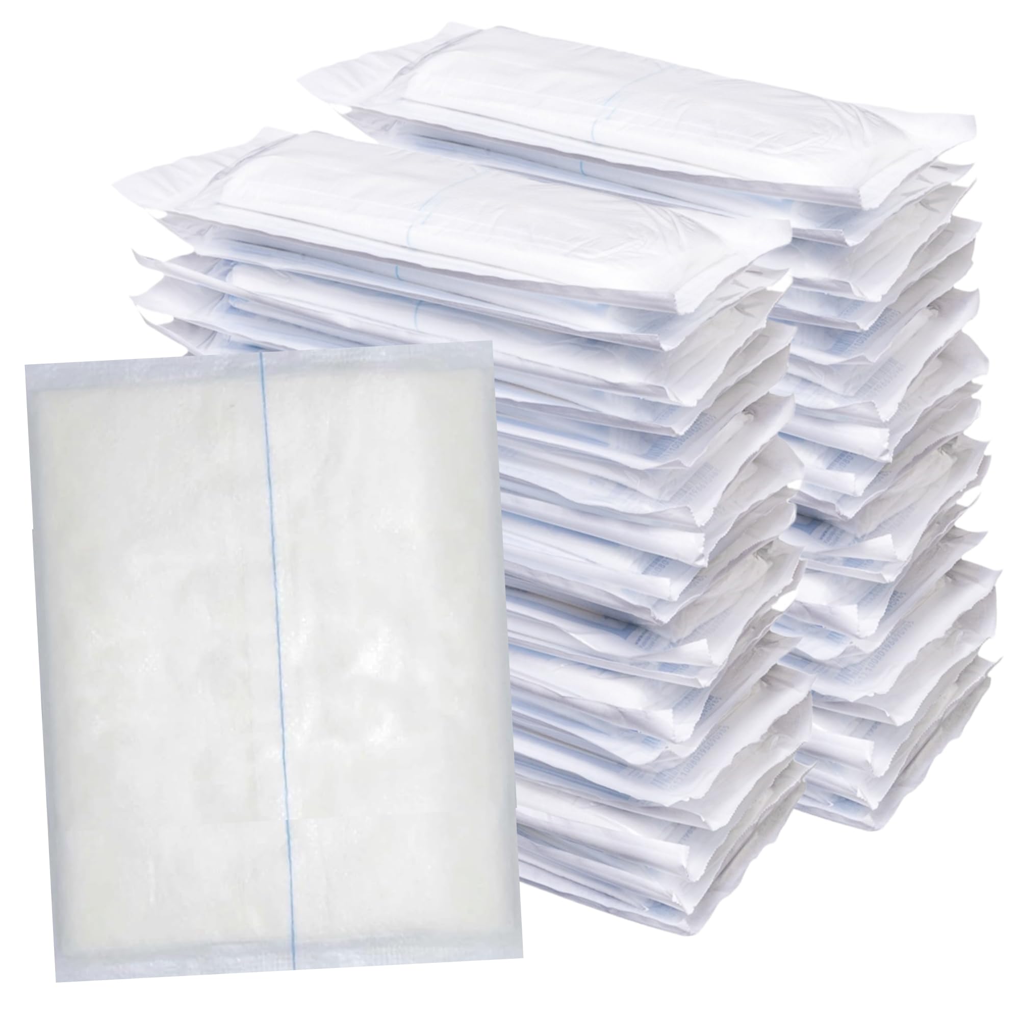 ABD Combine Abdominal Pads 8" x 7-1/2"High Absorbency Sterile Individually Wrapped 8" x 7-1/2" Non-Adherent Absorbent Post-Op Gauze [2 Packs of 20]
