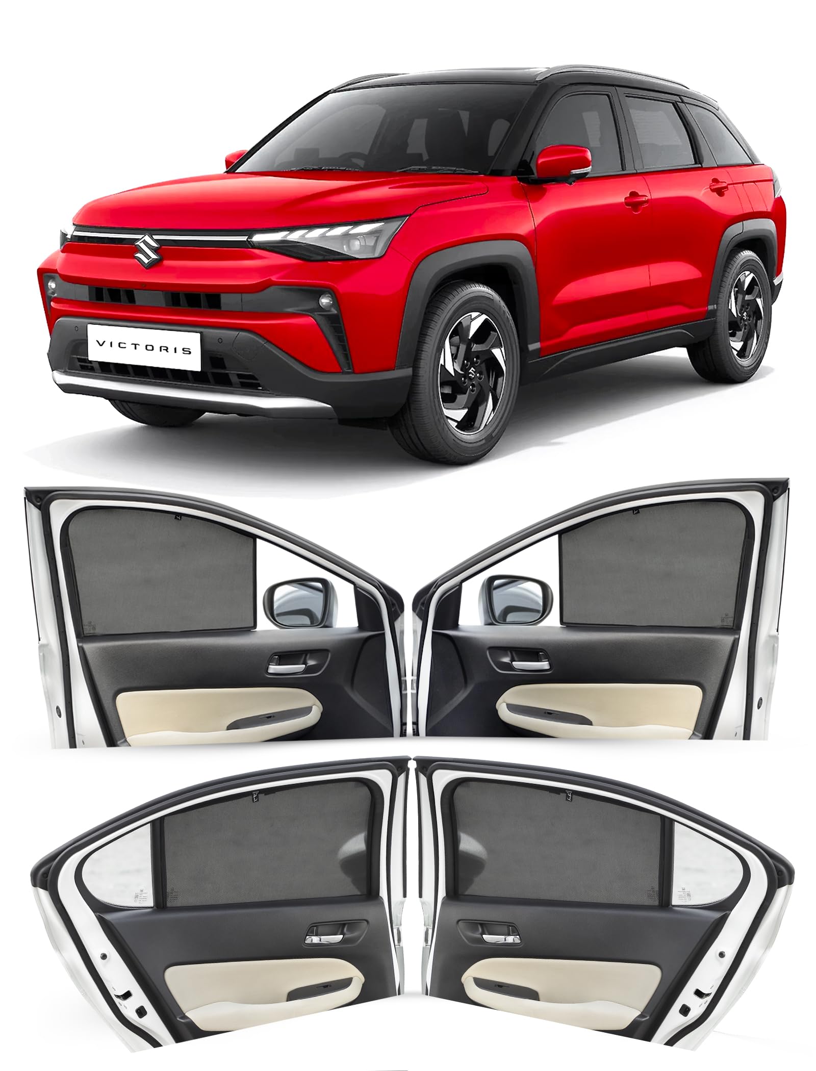 Hyundai i20 Sun Shades - UV Protection & Privacy -20