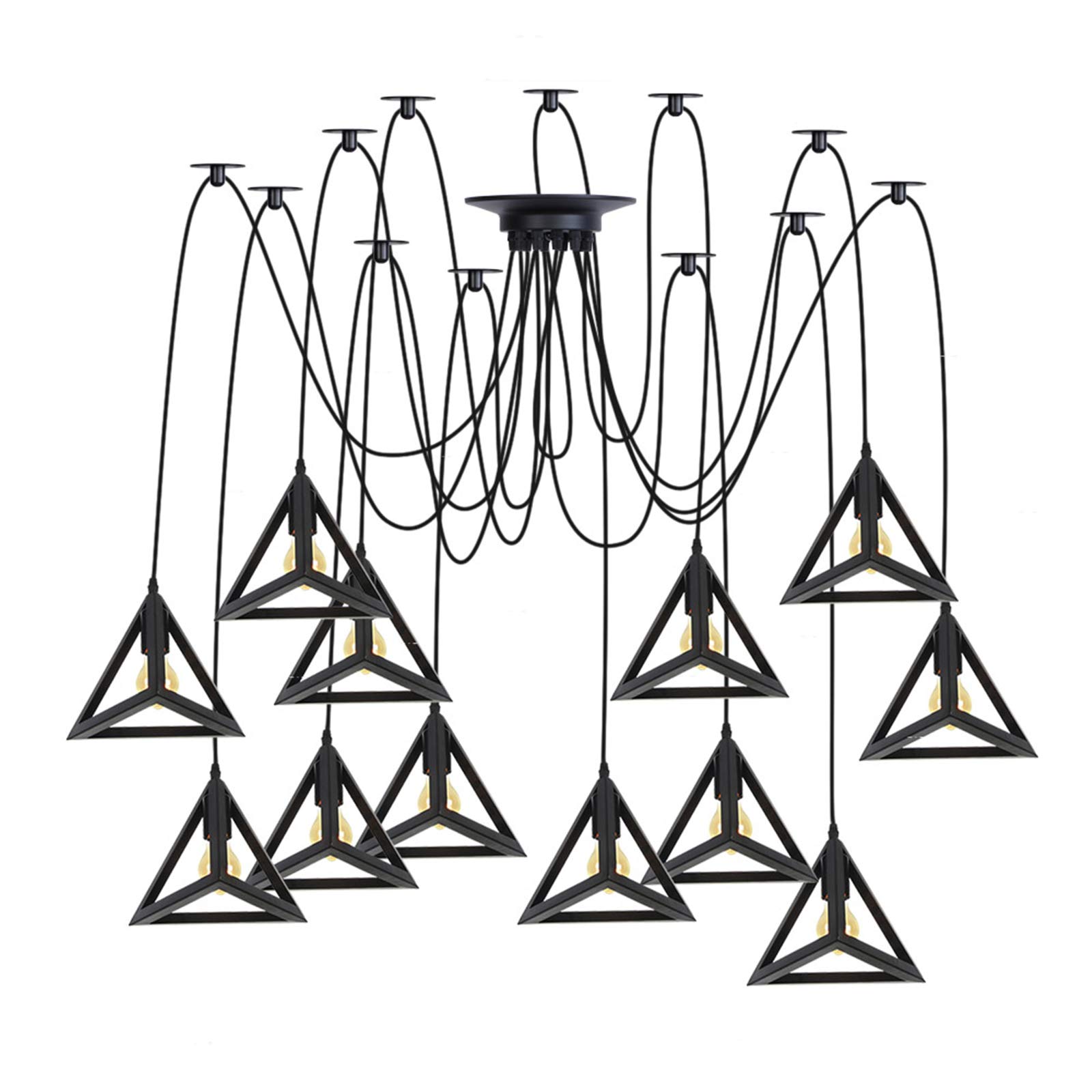 Lampes suspendues à faire soi-même pour corriger les plafonds hauts
