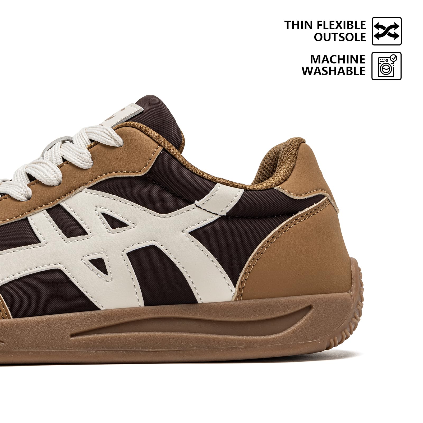 HOBIBEAR Zapatos descalzos unisex | puntera ancha | zapatillas transpirables para el tiempo libre - 5