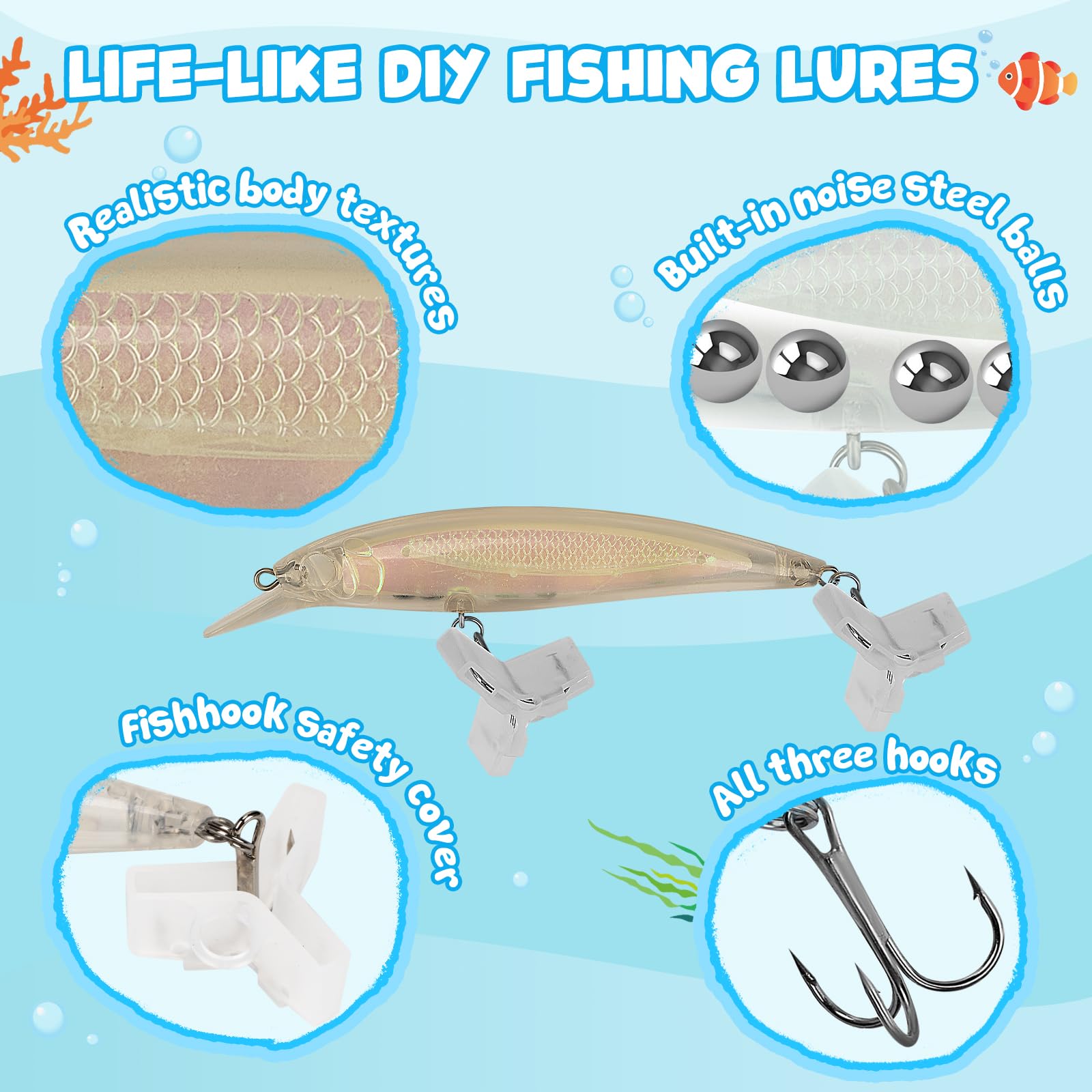 THKFISH DIY Fishing Lure Kit