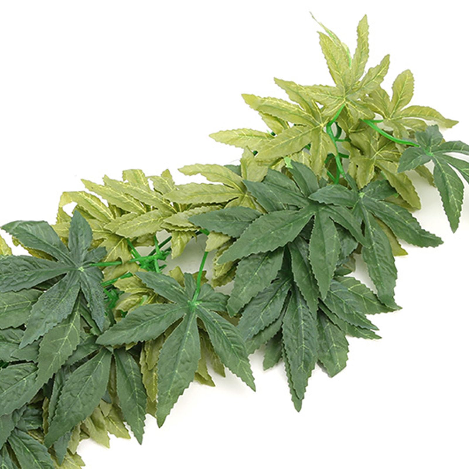 Plantas Artificiales para Exteriores, Plantas Artificiales para acuarios, Plantas Artificiales para peceras para la decoración de peceras, acuarios y terrarios para (20 Pulgadas 50 cm) — view 9