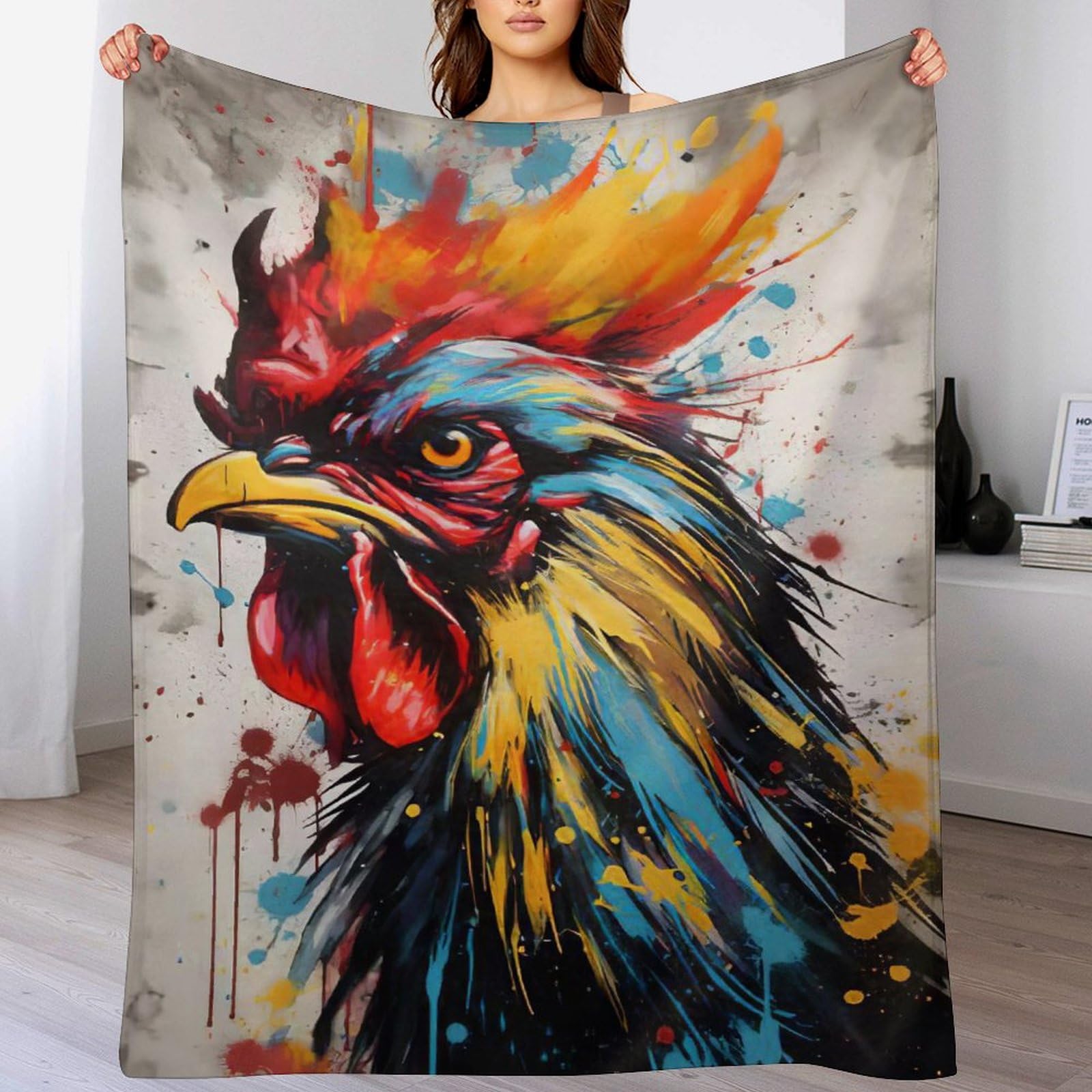 Couverture polaire coq : finissez-en avec le froid sur votre lit ou canape