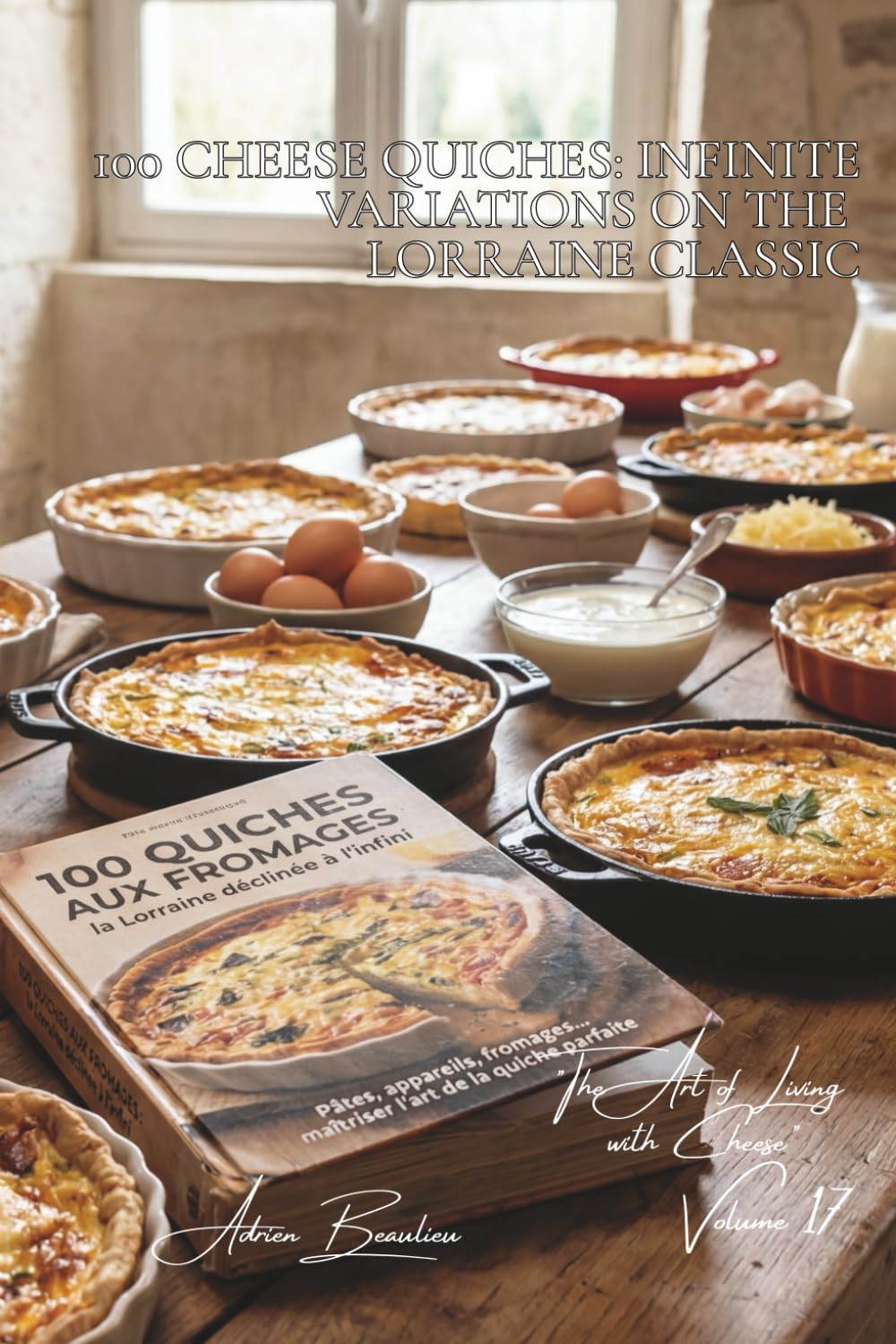 100 Cheese Quiches: Infinite Variations on the Lorraine Classic: Pastry, fillings, and curated cheeses: a masterclass in the art of the perfect quiche ... Art of Living with Cheese" (5 Volumes))