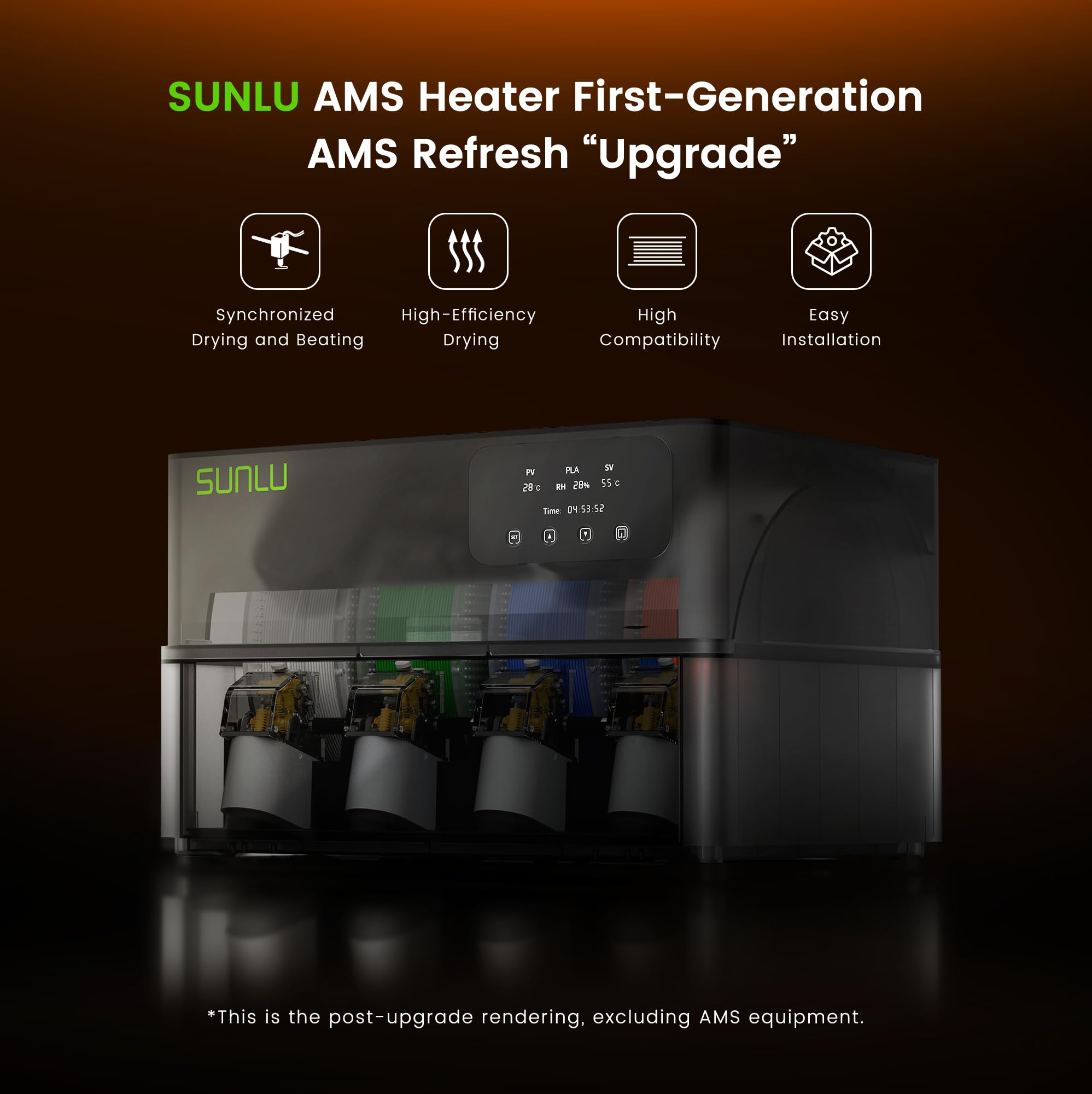 Snapklik.com : Sunlu AMS Heater Upgrade For Bambu Lab AMS, Active ...
