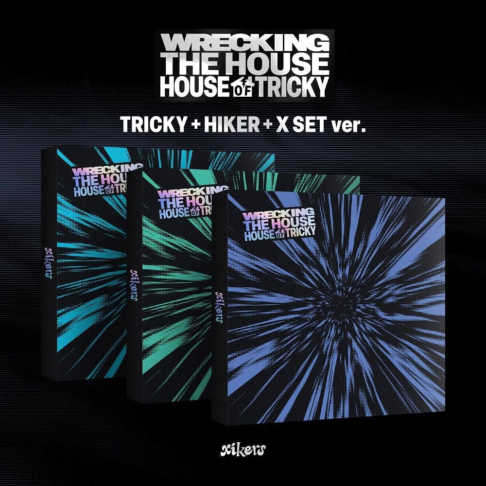 xikers - House Of Tricky : Wrecking The House (6th Mini Album) (3 ver. SET)