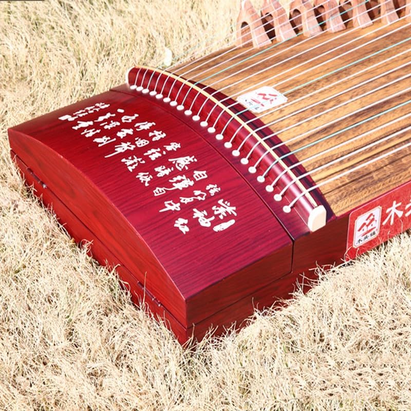 JITEM Guzheng, Traditional Chinese 21-String Instrument, Handmade Solid Wood Performance-Grade Guzheng, Suitable for Beginners and Professionals(Color:21)