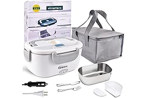 95W Electric Lunch Box Food Heater: Keep Your Meals Warm Wherever You Go!