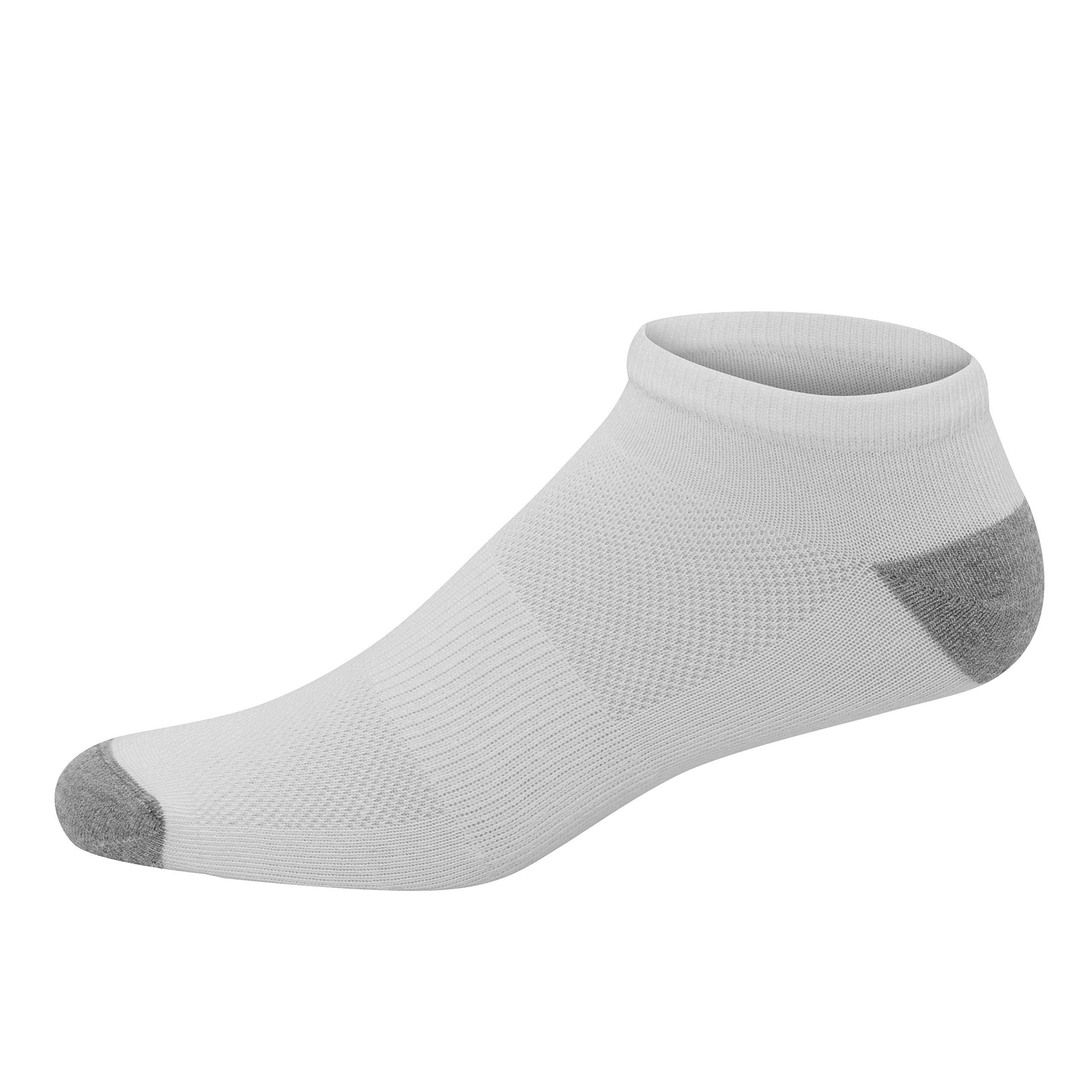 Hanes LTAC14 Mężczyźni Hanes X-temp Herrensocken, Leicht, Niedrig Geschnitten Und Ohne Show, 12er-pack (12 w zestawie)