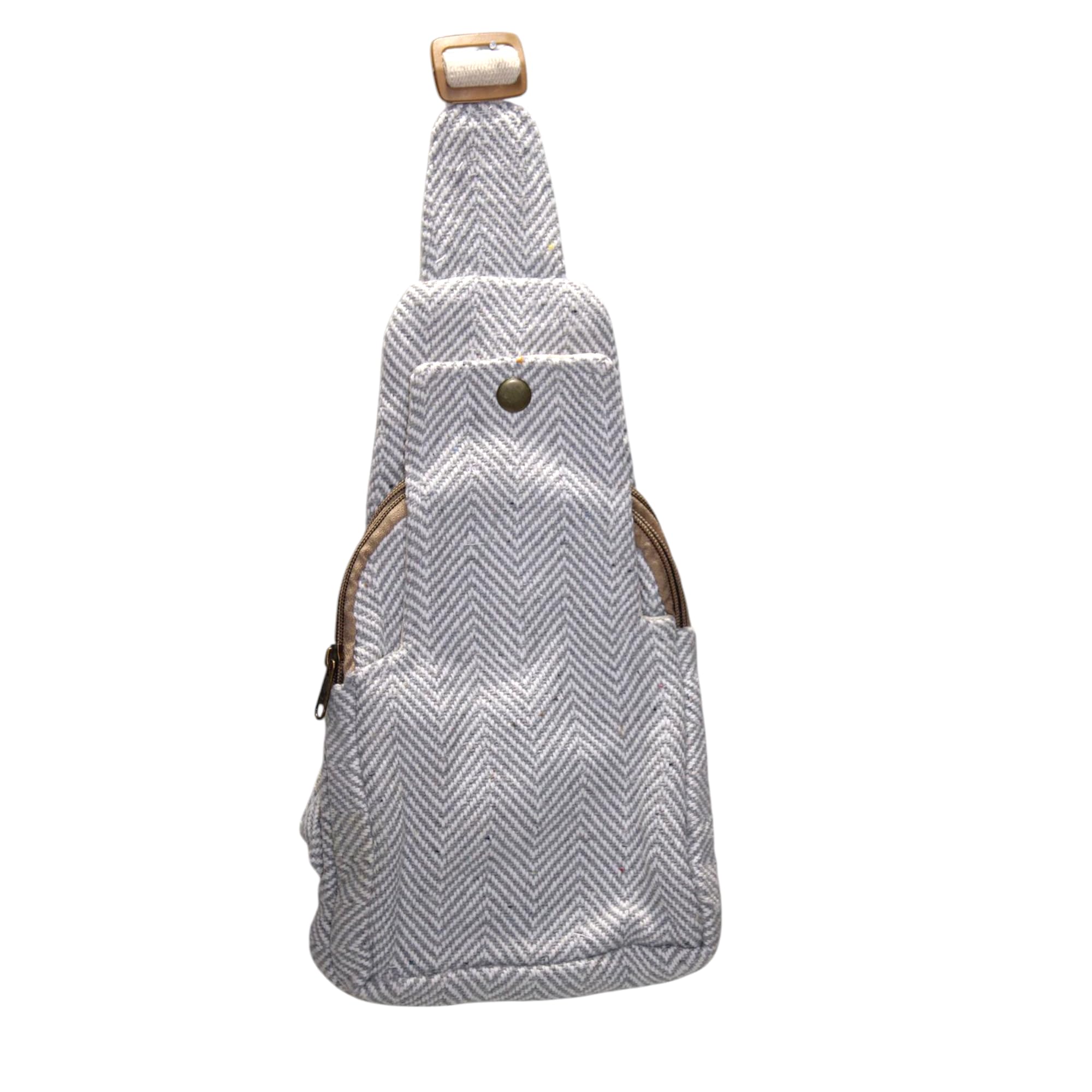 GOZYA Himalayan Trooper Travel Waist Bag for Men & Women, Handcrafted Fanny Pack for Men with 100% Pure Hemp Fabric, Durable Hip Waist Bags with Adjustable Handle-image-36