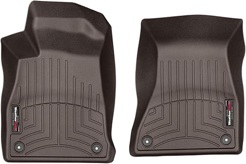 Vista 13 de WeatherTech Revestimientos de suelo personalizados para Audi RS5, S4-1ª fila (459371), color marrón