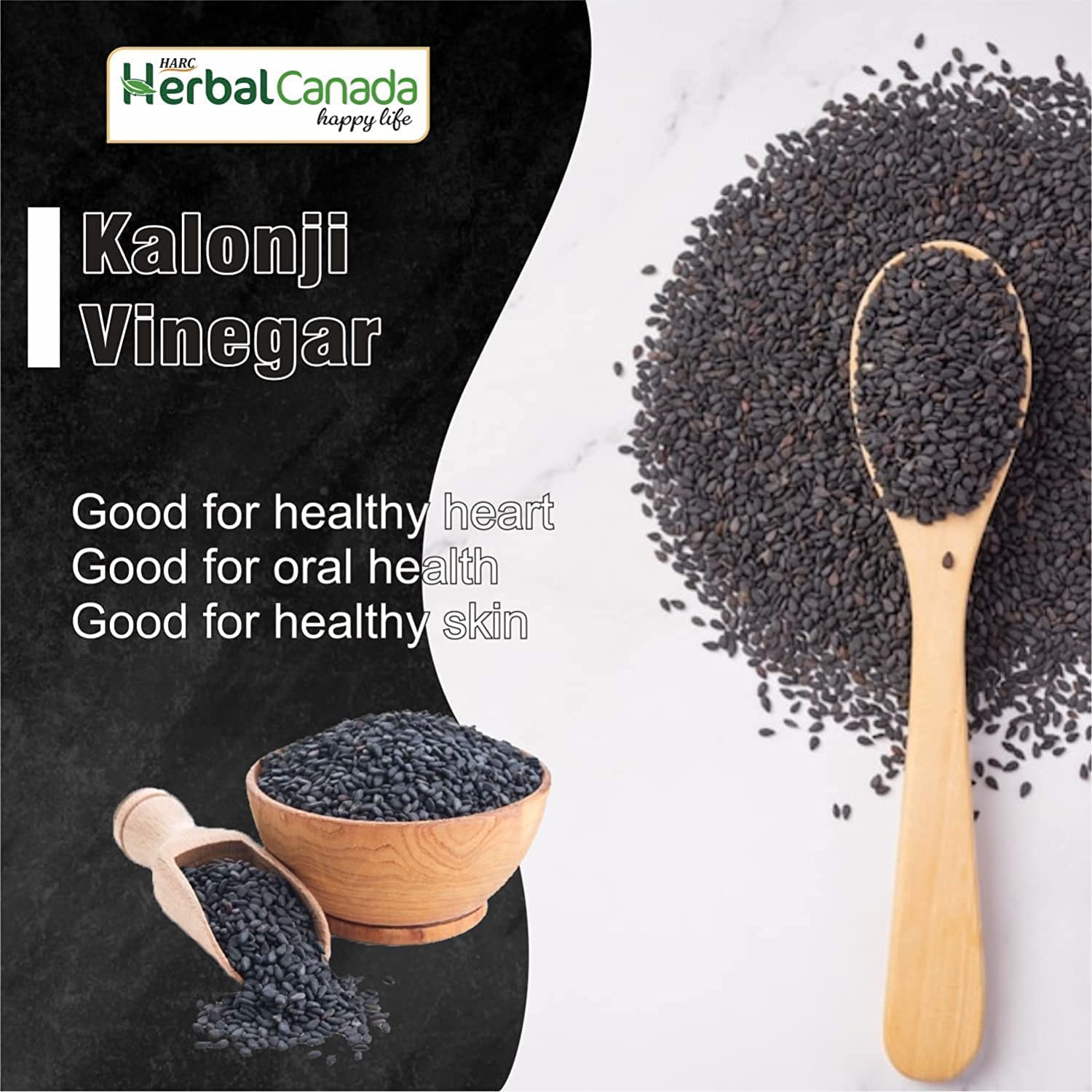 CROW Herbal Canada Kalonji Ocet || Kalonji ka Sirka || 500 ml