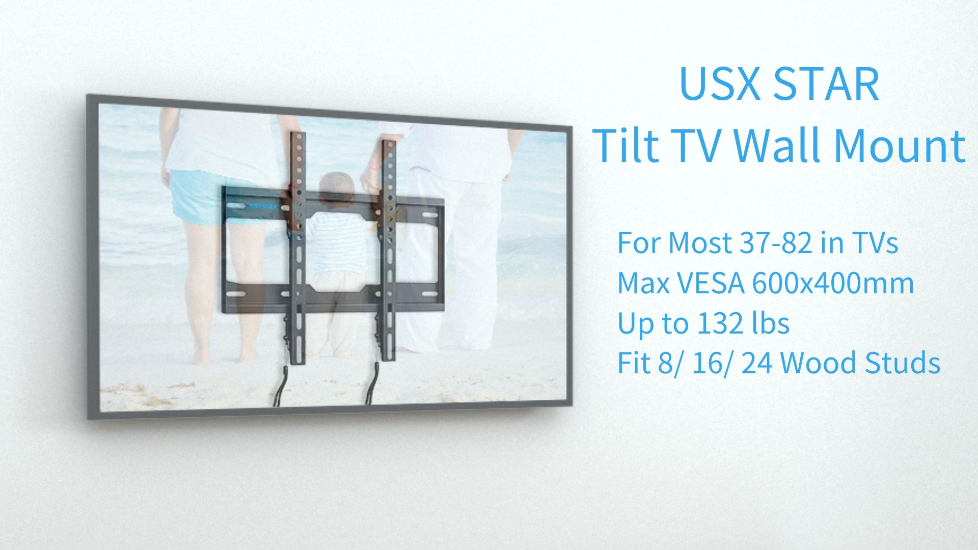 Amazon.com: Tilt TV Wall Mount Fits 16-24