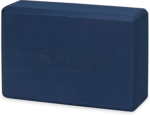 Gaiam Essentials Yoga Brick Sold as Single Block EVA Foam Block Accessories for Yoga