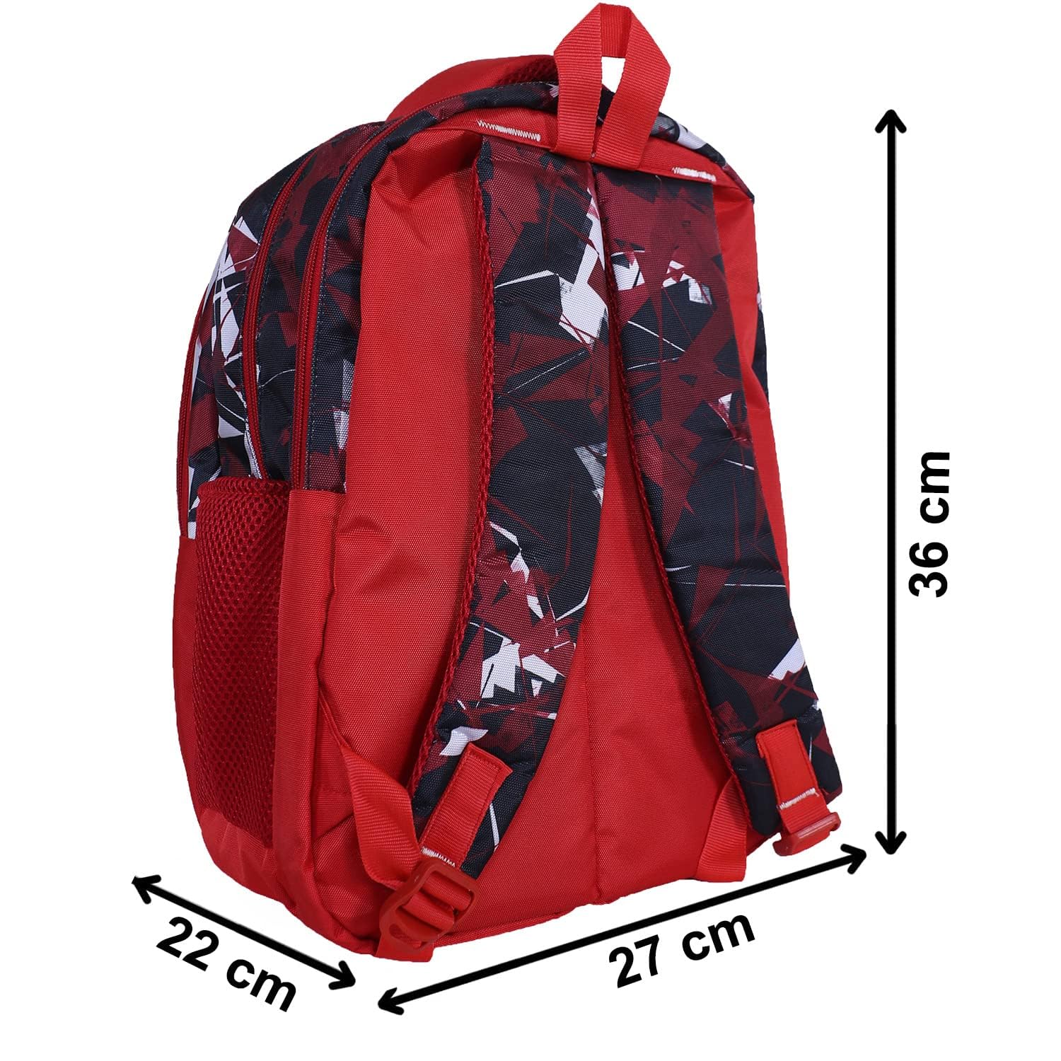 Kuber Industries Torba szkolna dla dziewczynek, chłopców | Marvel Spidermen Print Kids Tornister | 4 przegródki z trwałym zamkiem błyskawicznym (czarny)