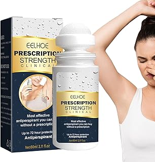 Axilas Roll On | Roller Ball desodorante portátil para axilas - tratamento odor suor nas axilas 2 onças, proteção contra umidaAinichi