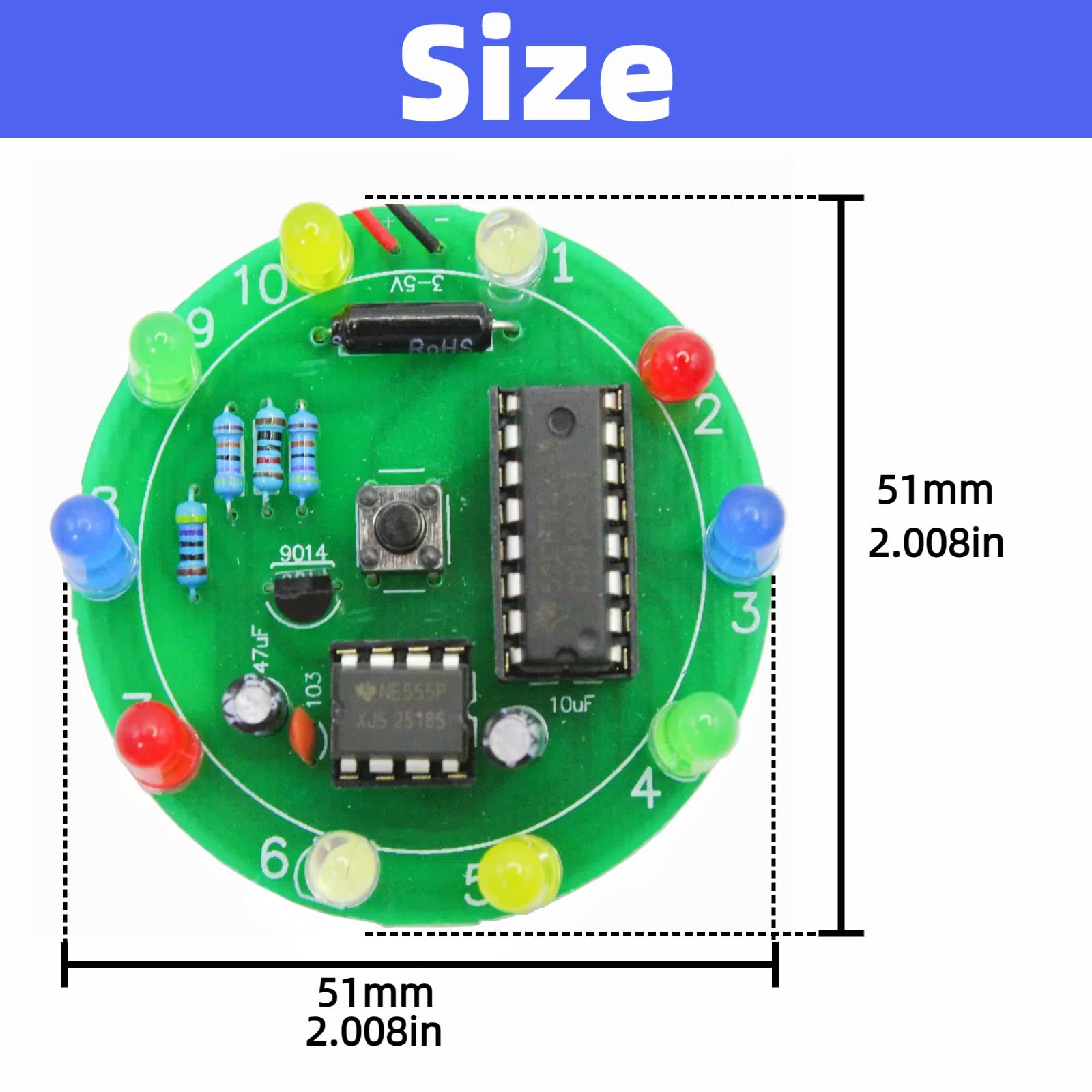 Soldering Practice Kit - Learn Electronics & DIY -5