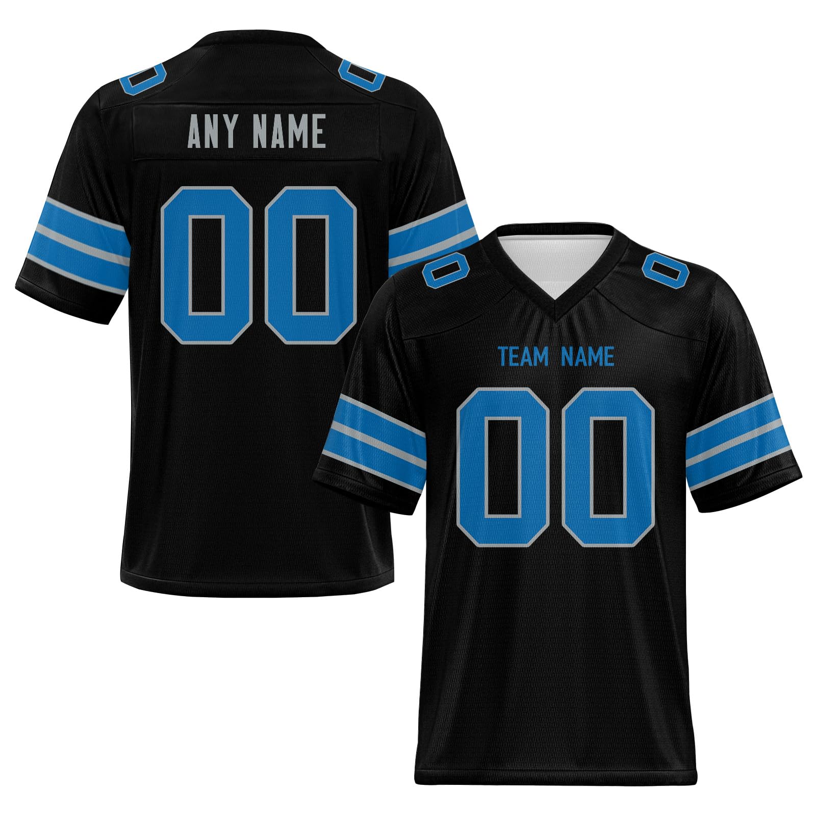 Custom Football Jersey Personalized Football Shirt Printed/Stitched Name & Number for Men Women and Youth