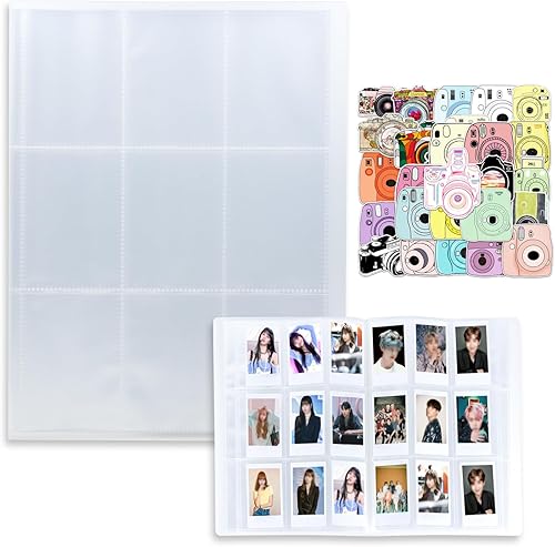 Ablus 288 bolsillo mini álbum de fotos libro 2x3 pulgadas fotos para Fujifilm Instax Mini 7s 8 9 11 25 Evo, Polaroid Snap Z2300 impresora de cámara