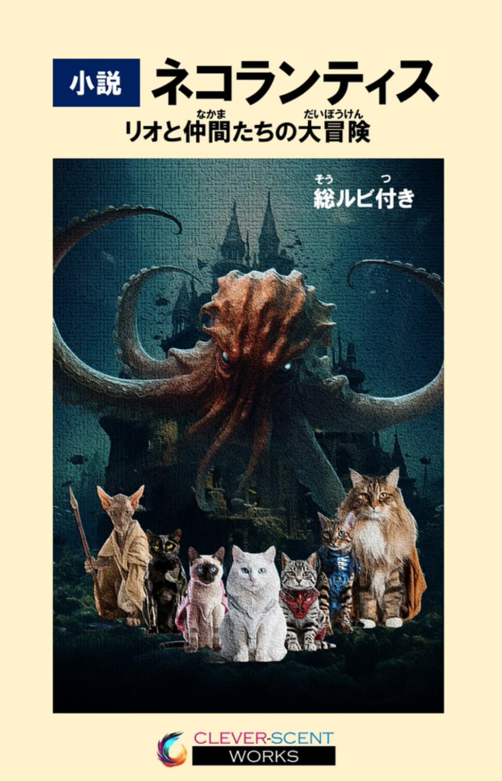 小説　ネコランティス（総ルビ付き）: リオと仲間たちの大冒険