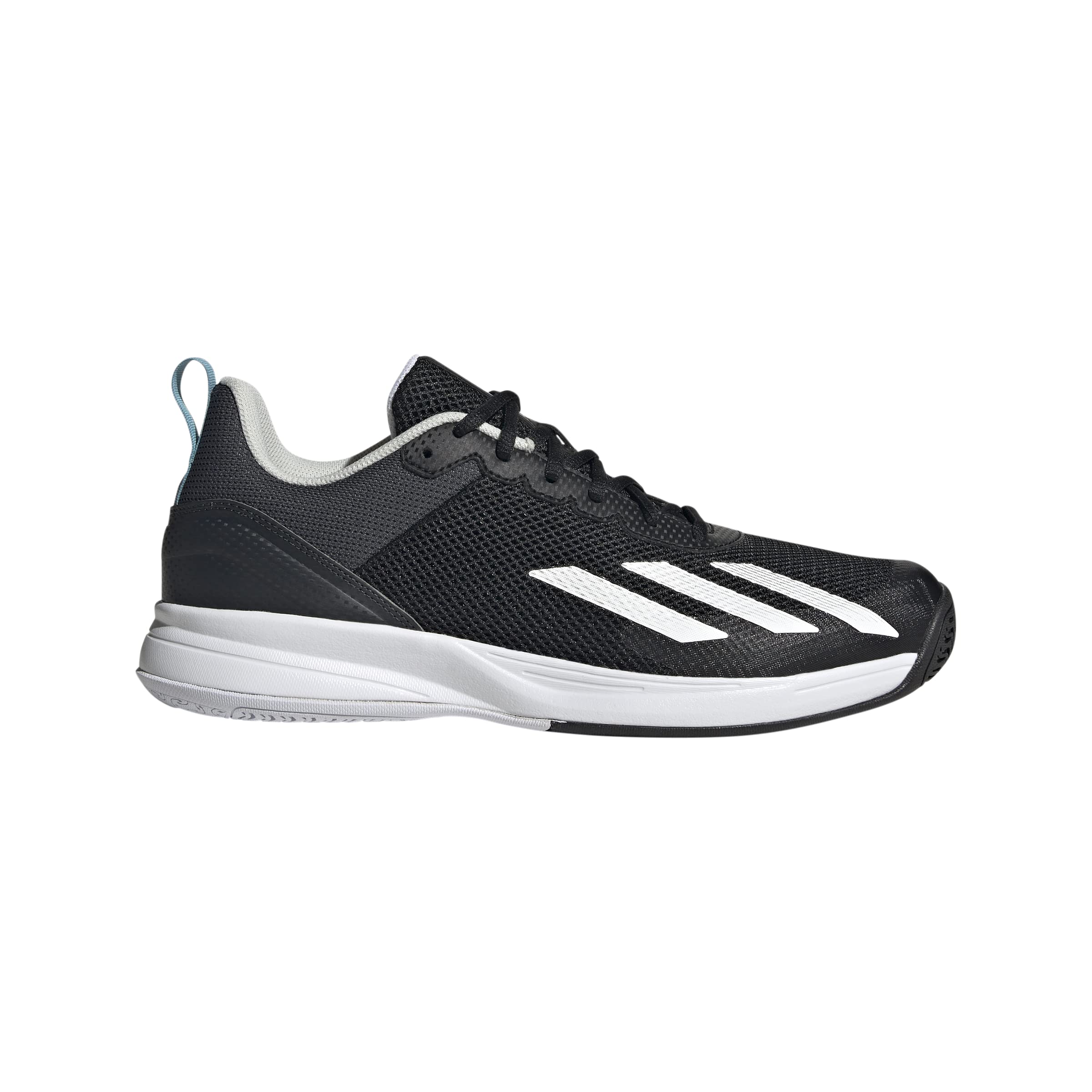 adidas Courtflash Speed Tennisschuh für Herren, Schwarz/Weiß/Schwarz, 41 EU – Ansicht 6