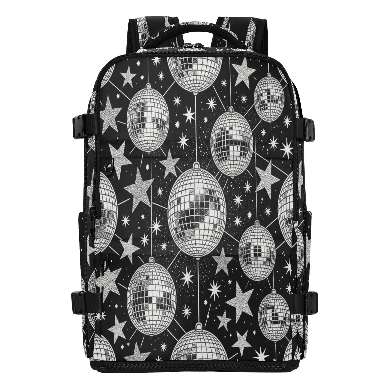 Plecak podróżny Osobisty Przedmiot Torba podróżna Dla Kobiet Praca 20L | Czysty design torba dla nauczyciela witraż gwiazdy przedmiot osobisty torba podróżna do samolotów bolsones para hombres 20L