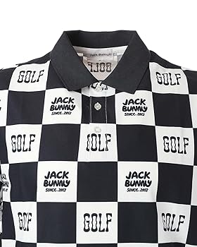 JACK BUNNY ポロシャツ 黒/白　サイズ6 Jack Bunny!!｜PE Teery半袖ポロシャツ | Rakuten Fashion(楽天