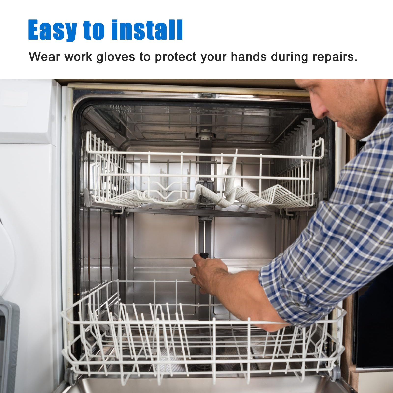 W10491331 Geschirrspüler-Sprüharm Ersatzarm kompatibel mit Whirlpool, Amana, Ikea Geschirrspüler-Teilen ersetzt WPW10491331, 2312843, PS11755592