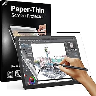 TiMOVO Removable Matte Screen Protecor for Surface Pro 9 2022 / Surface Pro 8 2021 / Surface Pro X 2021&2019, Reusable Film Fits Surface Pro 9, Anti-Glare, Easy Installation - 1 Pack
