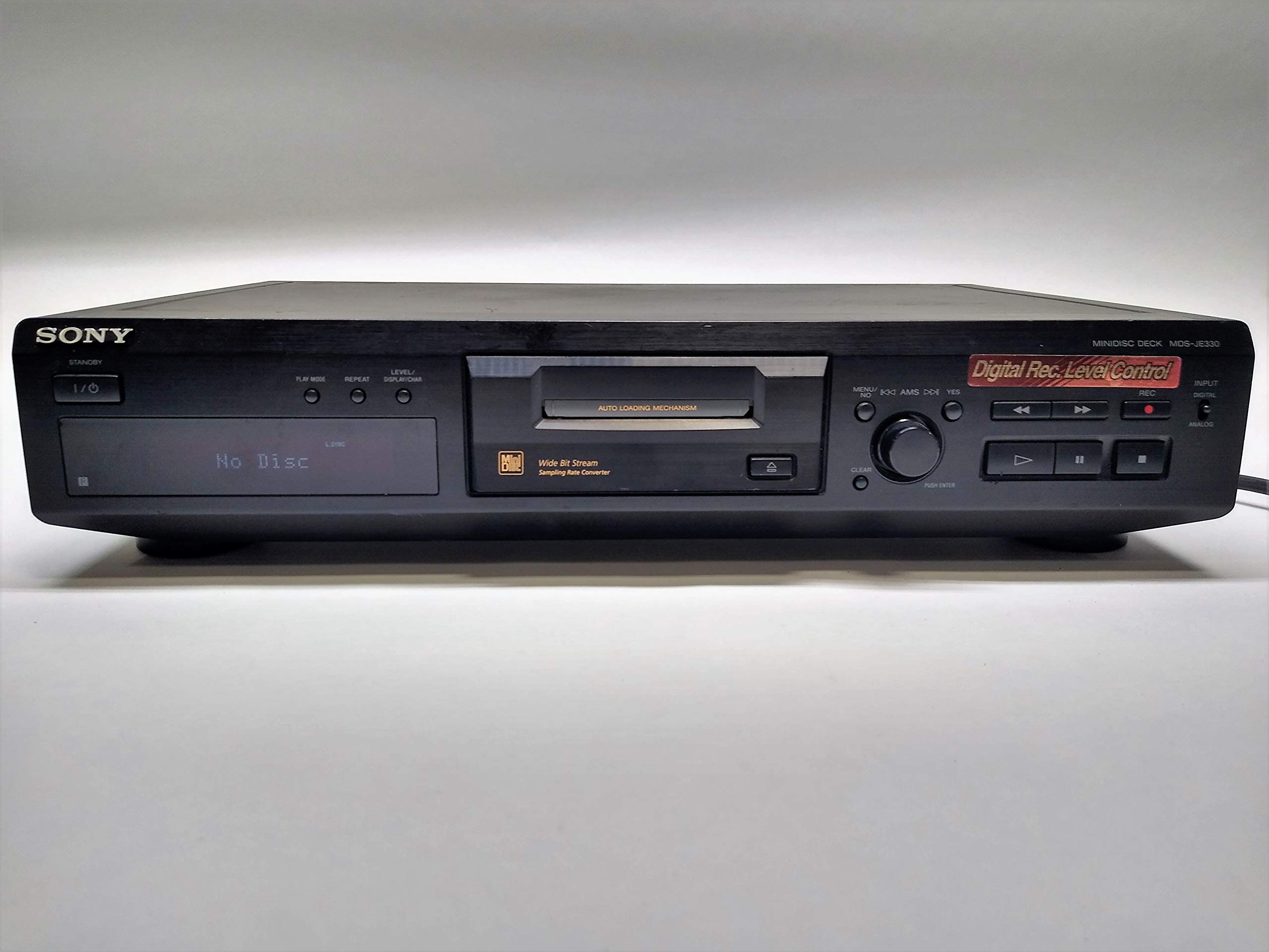 Sony MDS-JE330 Minidisc Deck