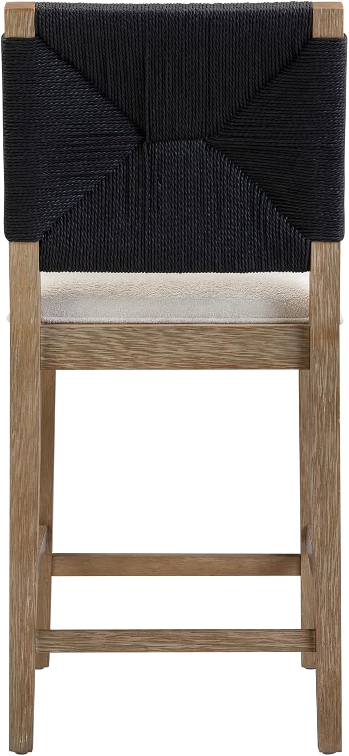 Back view of the assembled Nathan James Beacon Bar Stool.