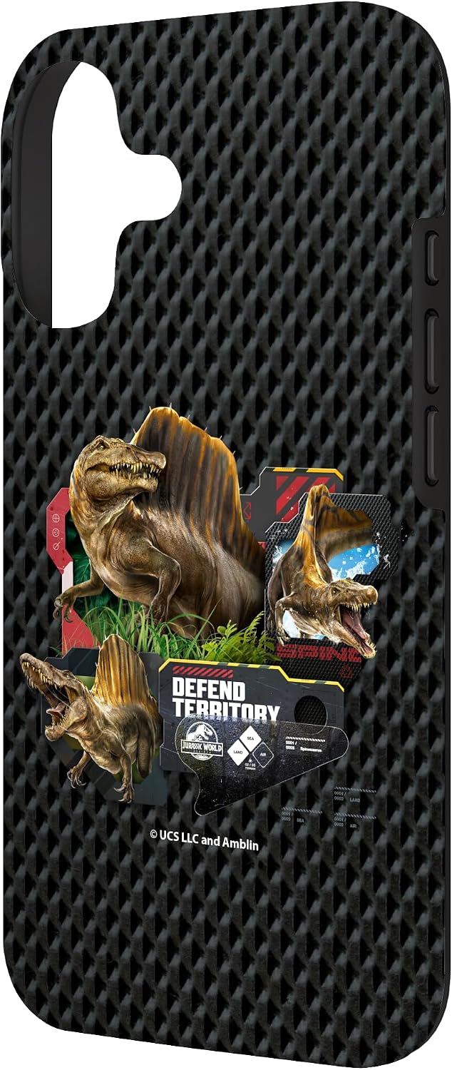 Jurassic World Rebirth Spinosaurus Defend Territory Case for iPhone 17