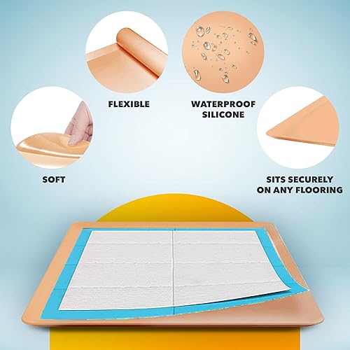 Miniatura 5 de TidyFriend - Paquete de 2 bandejas para orina de perro, se adapta a soportes de almohadillas para orina de hasta 24 x 24 pulgadas para perros,