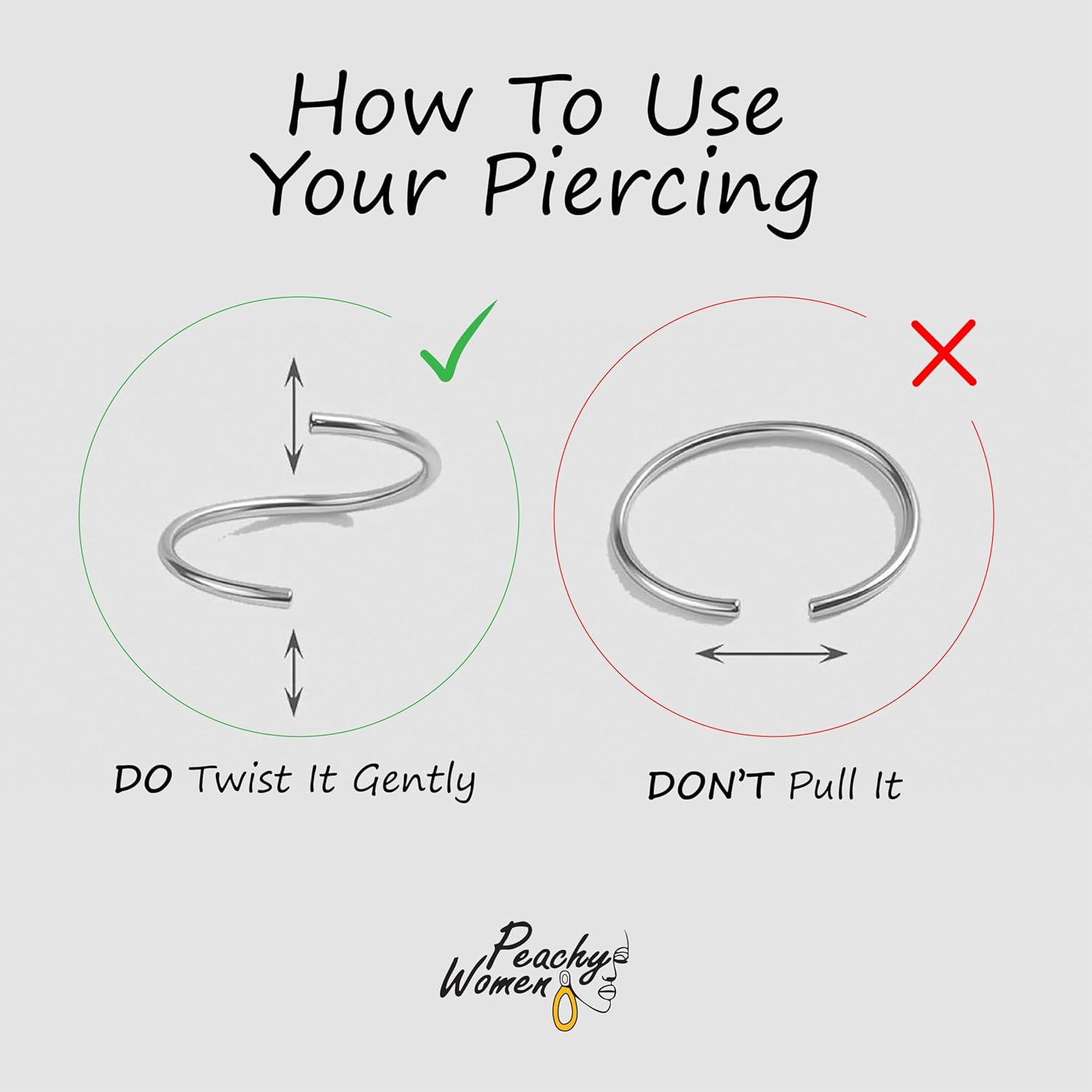 Earring Hoops 20 Gauge Silver and Gold - Dangly Hoop Earrings - Image 6