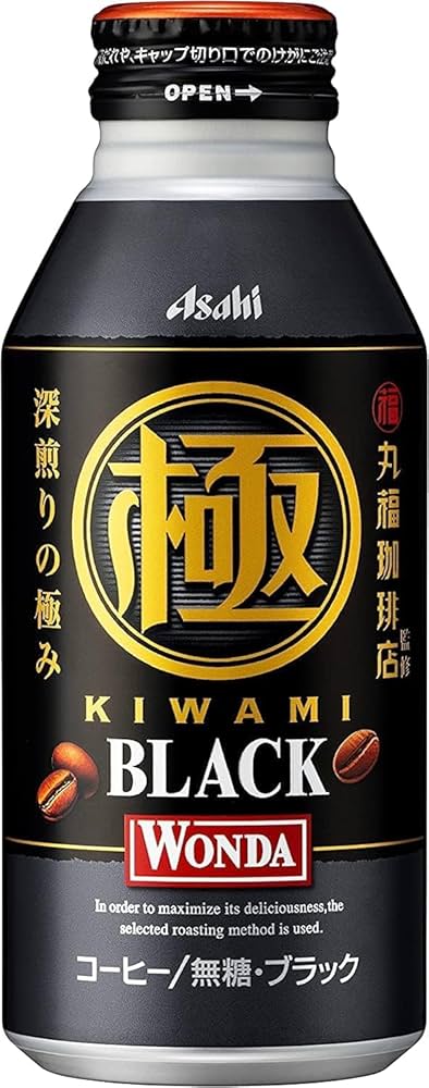 Amazon.co.jp: [Beverages] Asahi WONDA Wanda Ultra Black 14.1 oz