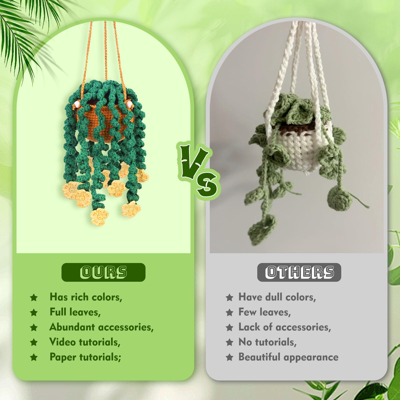 Kit De Crochet For Débutants, Kit De Démarrage Au Crochet Avec Tutoriels Vidéo étape Par étape, Kit De Crochet For Adultes, Cadeaux For Adolescentes, Trucs Tendance/1042 (Color : Cactus Set