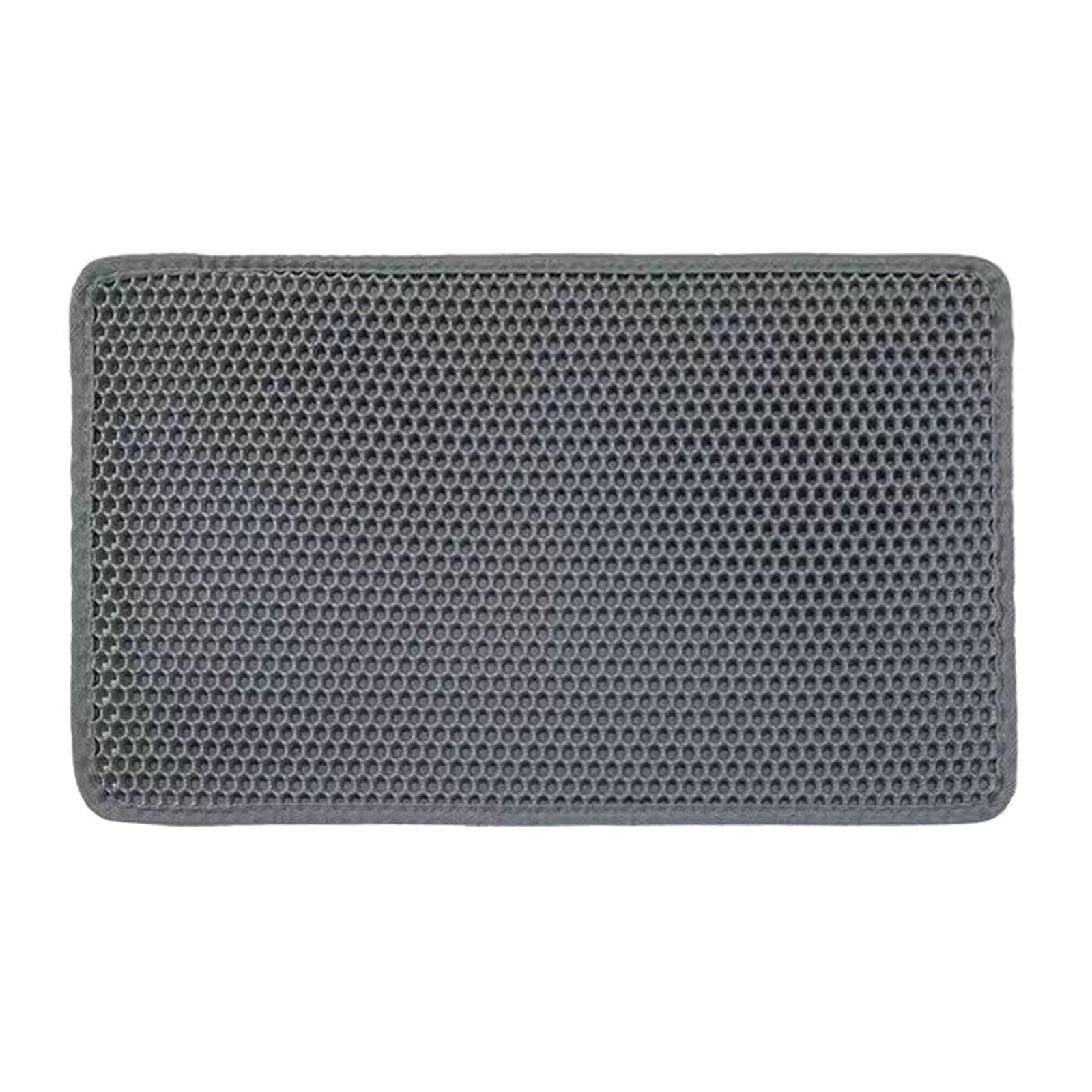 NEWFT Cats Litter Mat Double Layer Trapping Mat Waterproof Washable Kitten Litter Mat Easy