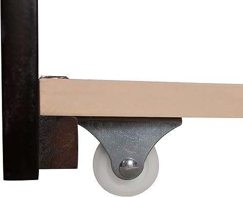 Miniatura 31 de Flieks Sofá cama de madera de tamaño individual con dos cajones de almacenamiento y soporte de 10 listones de madera (blanco)