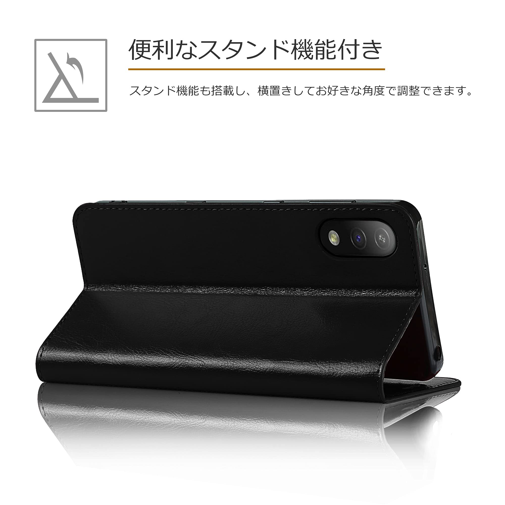 SONY XPERIA　ACE II SO-41B ブラック ケース付き Amazon | 【整備済み品】SONY docomo Xperia Ace II SO-41B