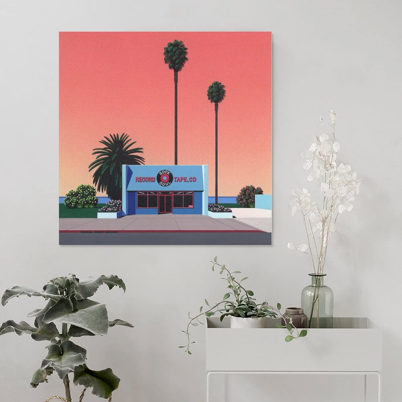Amazon.com: Hiroshi Nagai Art Print - Tropical Modern