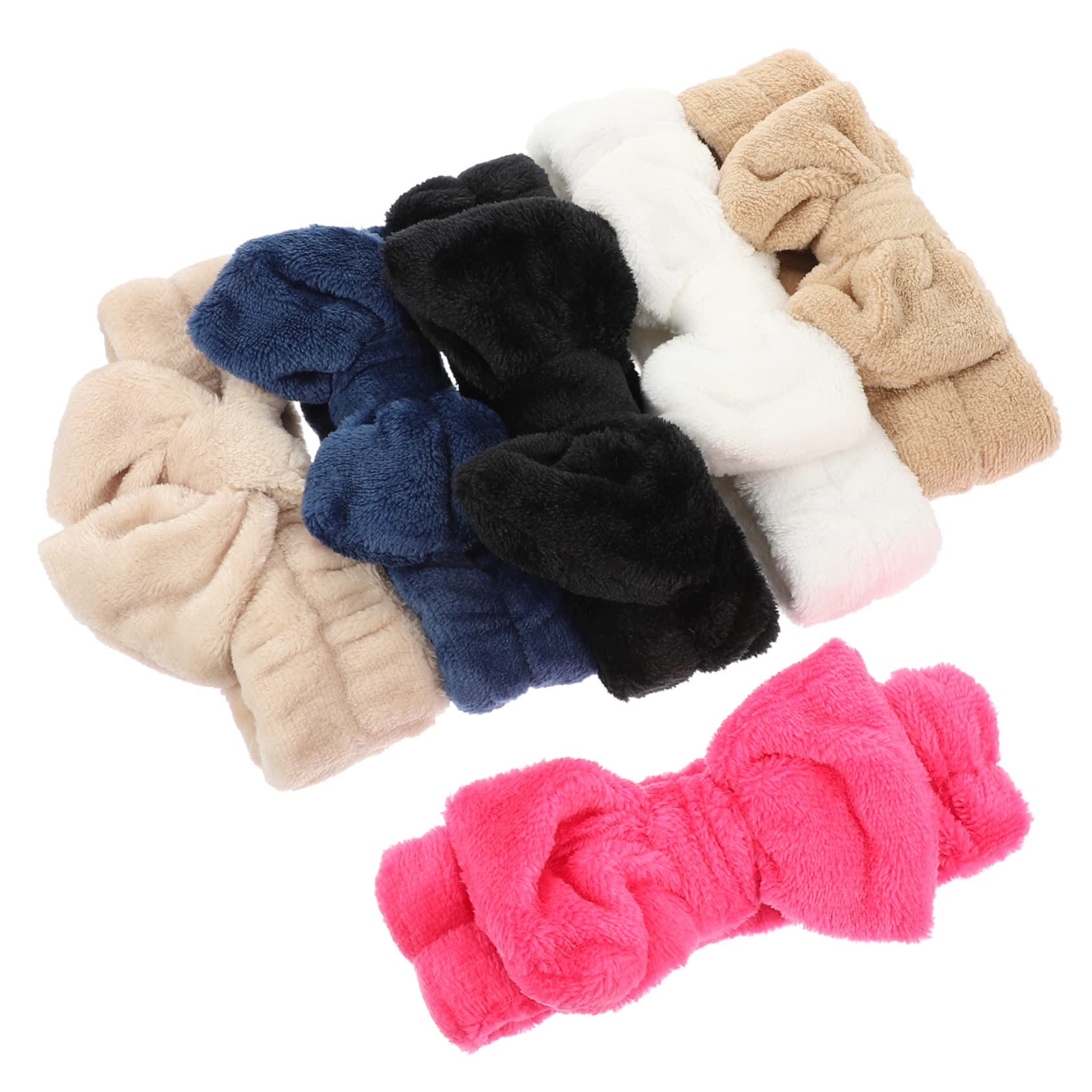 MAGICLULU 18 Piezas venda kits de cuidado de la piel diademas para lavarse la cara coleteros scrunchies diademas de ducha para mujer banda para la cabeza para el cuidado de la piel chica