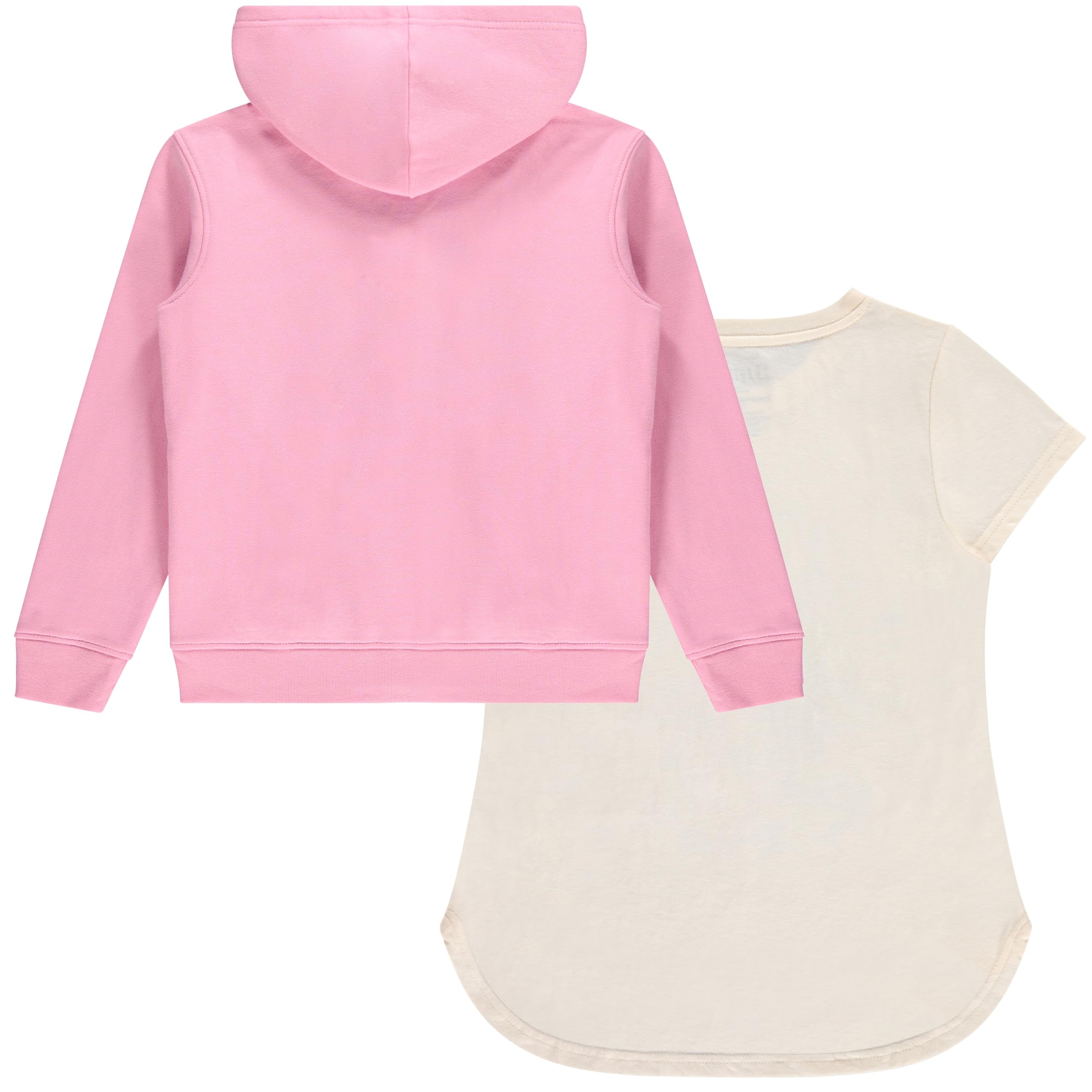 Disney Lilo & Stitch - Sudadera con capucha y cremallera para niñas pequeñas y grandes, tallas 4-16